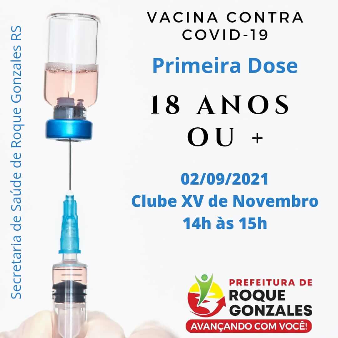 Secretaria de Saúde lança 'última chamada' para finalizar vacinação da 1ª dose contra a Covid-19