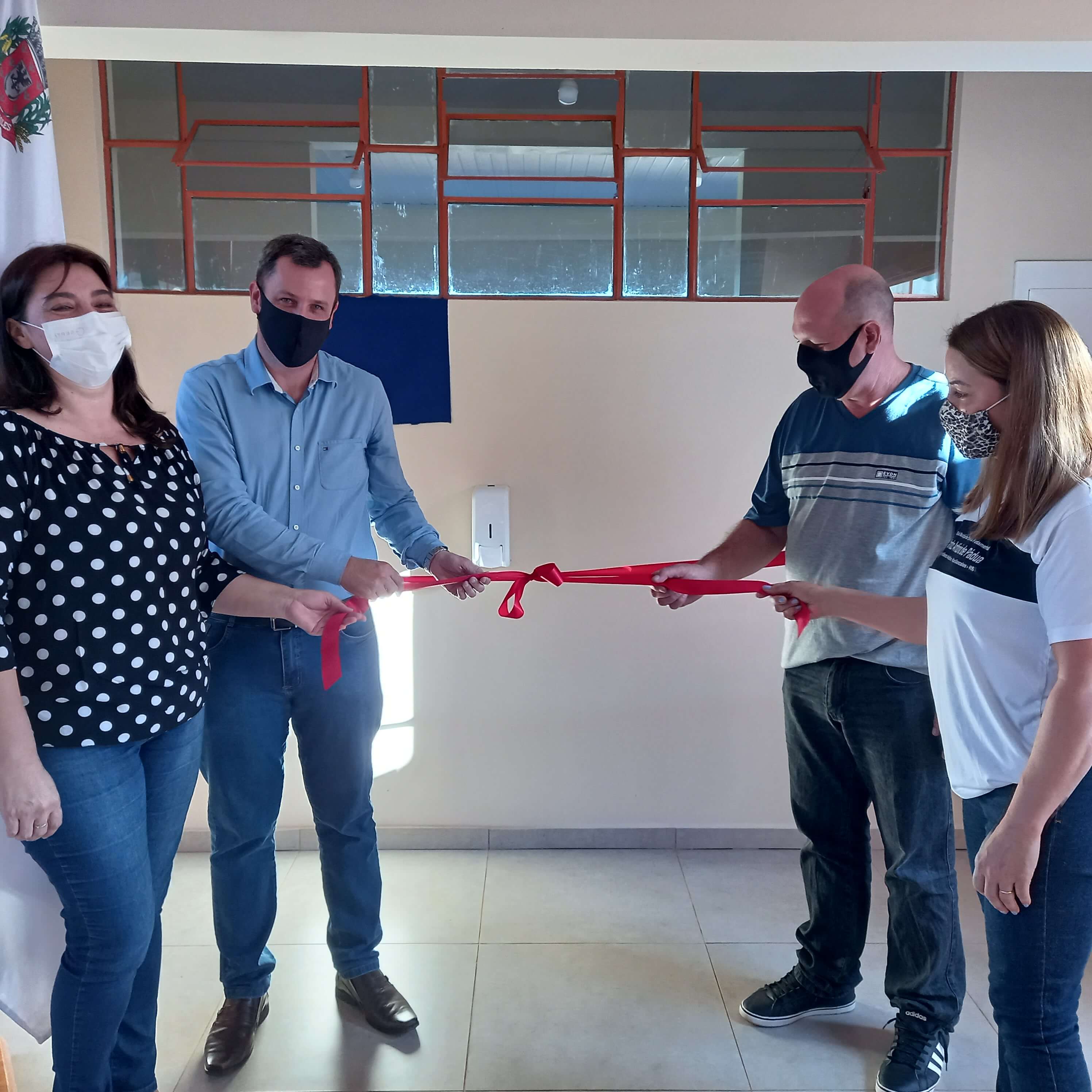 Administração Municipal inaugura novas salas de aula da Escola Santo Antônio de Pádua