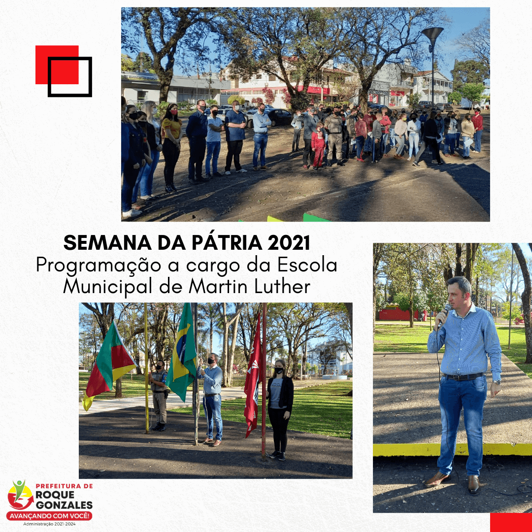 Município de Roque Gonzales inicia a Semana da Pátria 2021