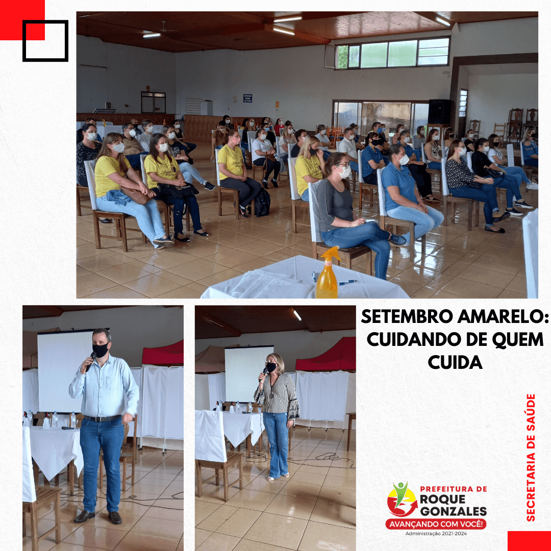 SETEMBRO AMARELO: CUIDANDO DE QUEM CUIDA