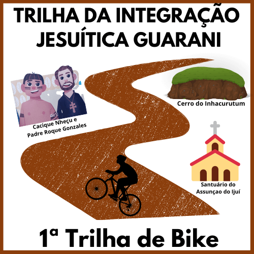 1ª TRILHA DE BIKE NO CAMINHO DOS JESUÍTAS