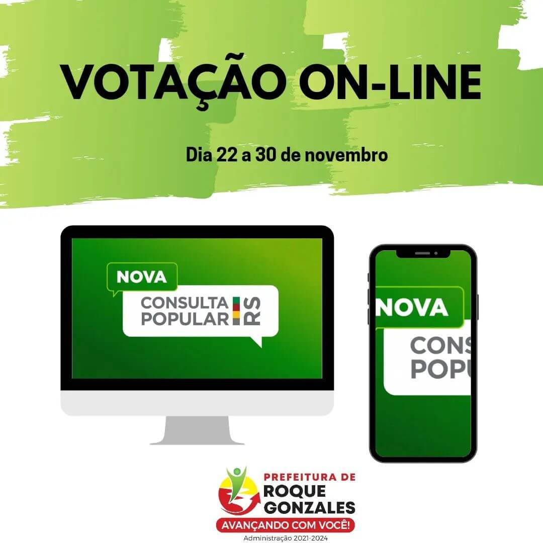 ABERTA A VOTAÇÃO DA CONSULTA POPULAR 2021