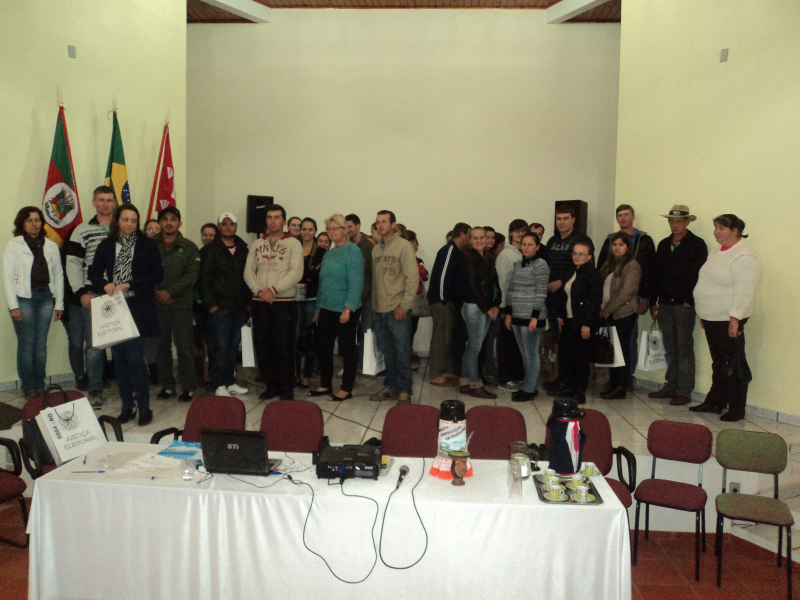 TREINAMENTO DE MESÁRIOS E PRESIDENTES.