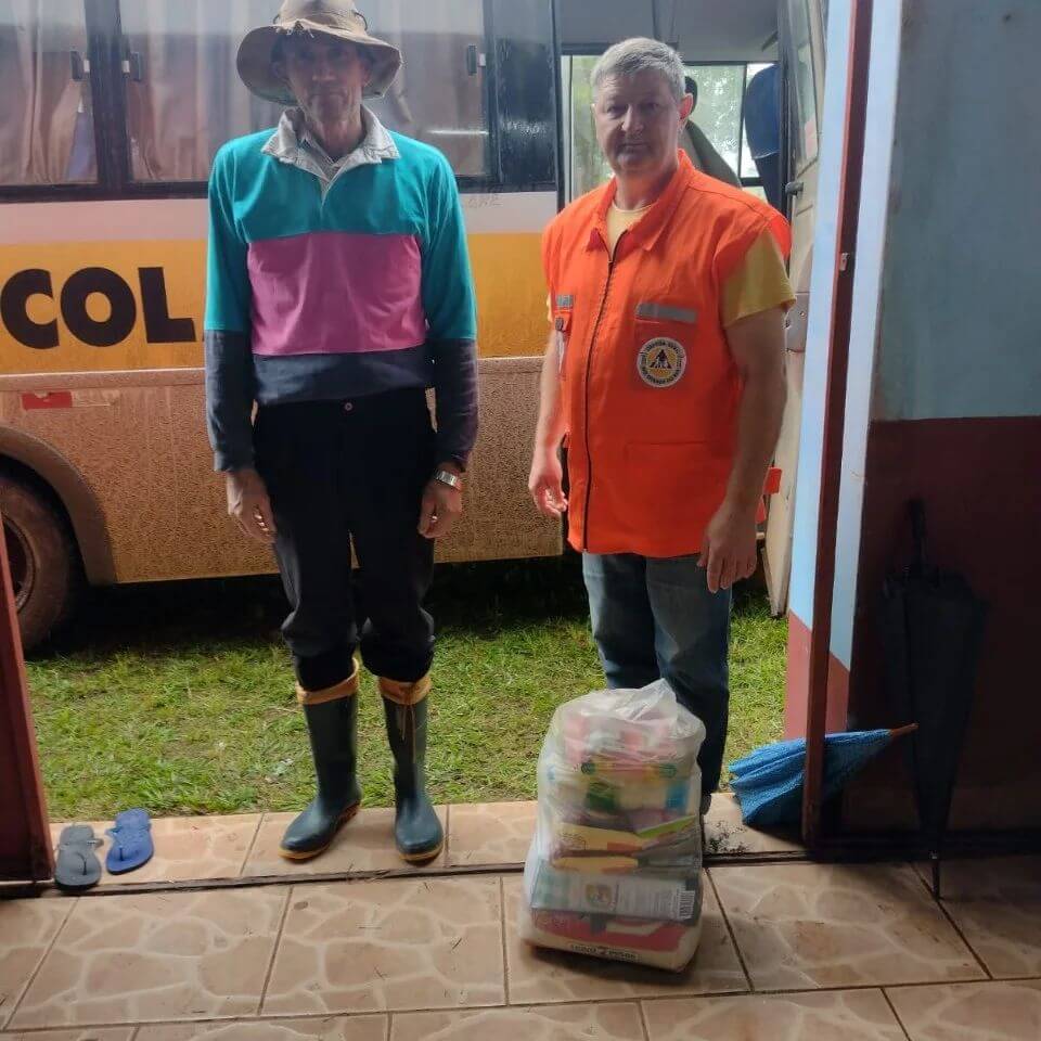 ENTREGAS DE CESTAS BÁSICAS DA DEFESA CIVIL