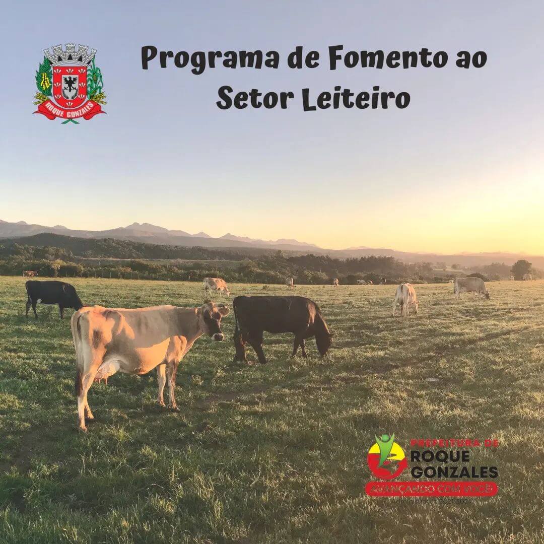 INSCRIÇÕES ABERTAS PARA O PROGRAMA DO SETOR LEITEIRO