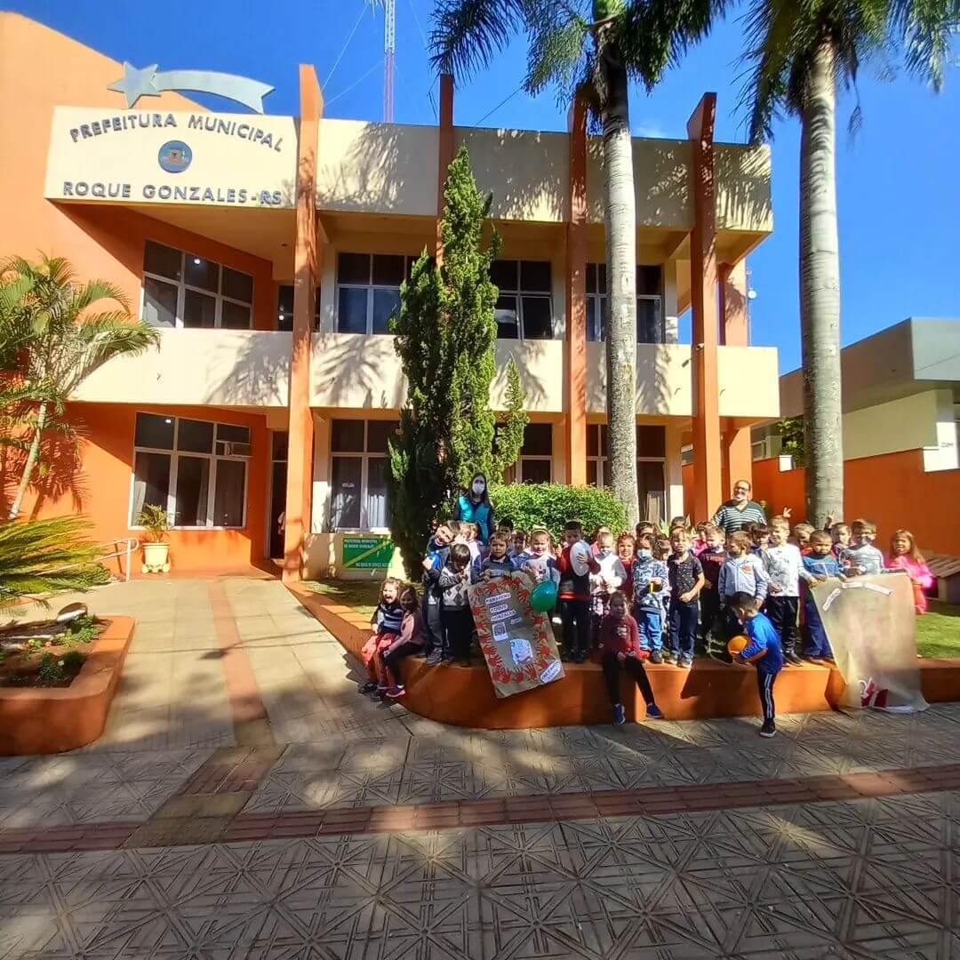 EDUCAÇÃO INFANTIL VISITA GABINETE DO PREFEITO