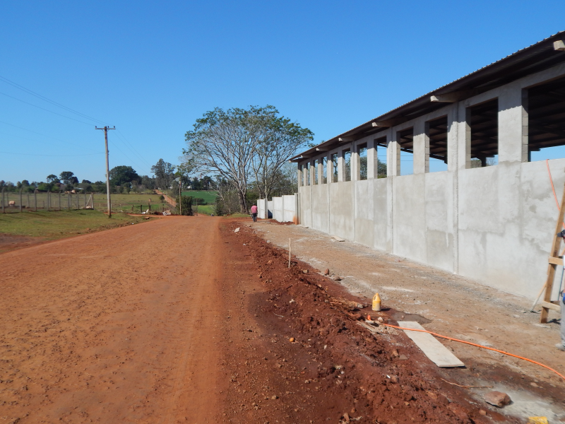 SEGUE EM ANDAMENTO OBRAS DO NOVO PARQUE DE MÁQUINAS 