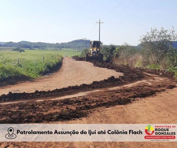 RECUPERAÇÃO DAS ESTRADAS VICINAIS NO INTERIOR