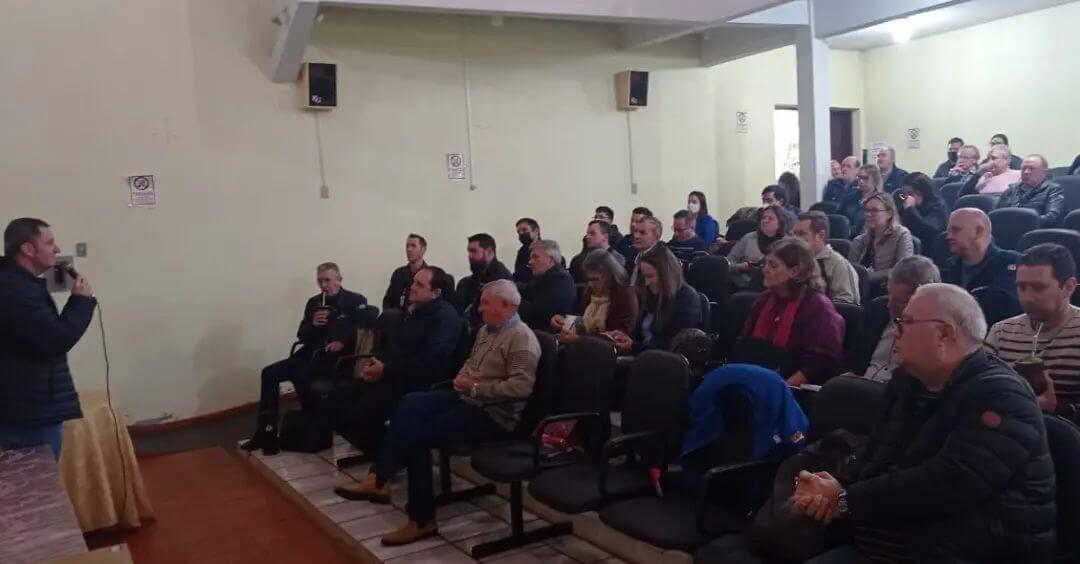 REUNIÃO DA MICROREGIONAL DA EMATER EM ROQUE GONZALES