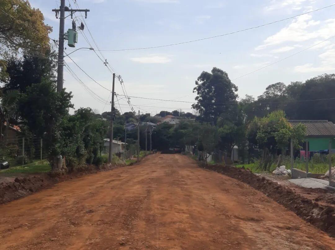 INÍCIO DAS OBRAS DE CALÇAMENTO COMUNITÁRIO NO BAIRRO SÃO JOSÉ