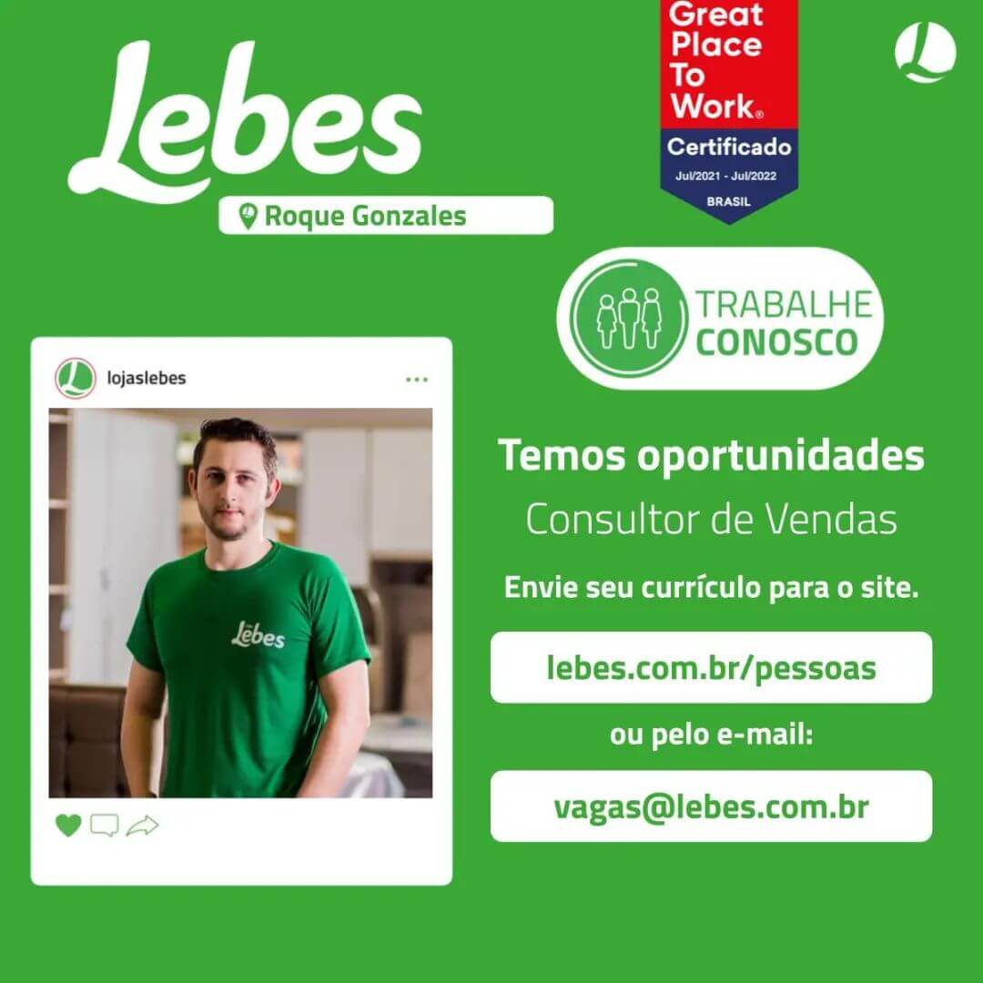 OPORTUNIDADES EM ROQUE GONZALES