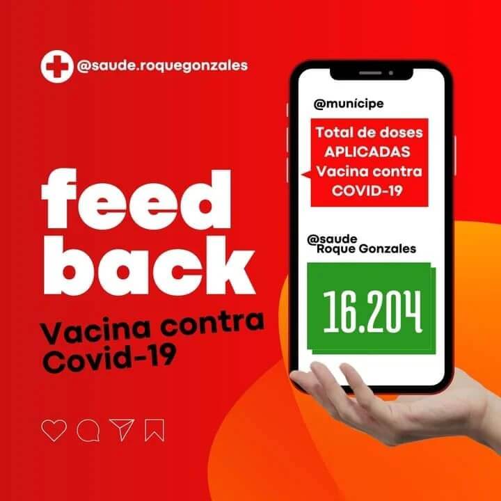 DOSES JÁ APLICAS PELA SECRETARIA DE SAÚDE CONTRA COVID-19