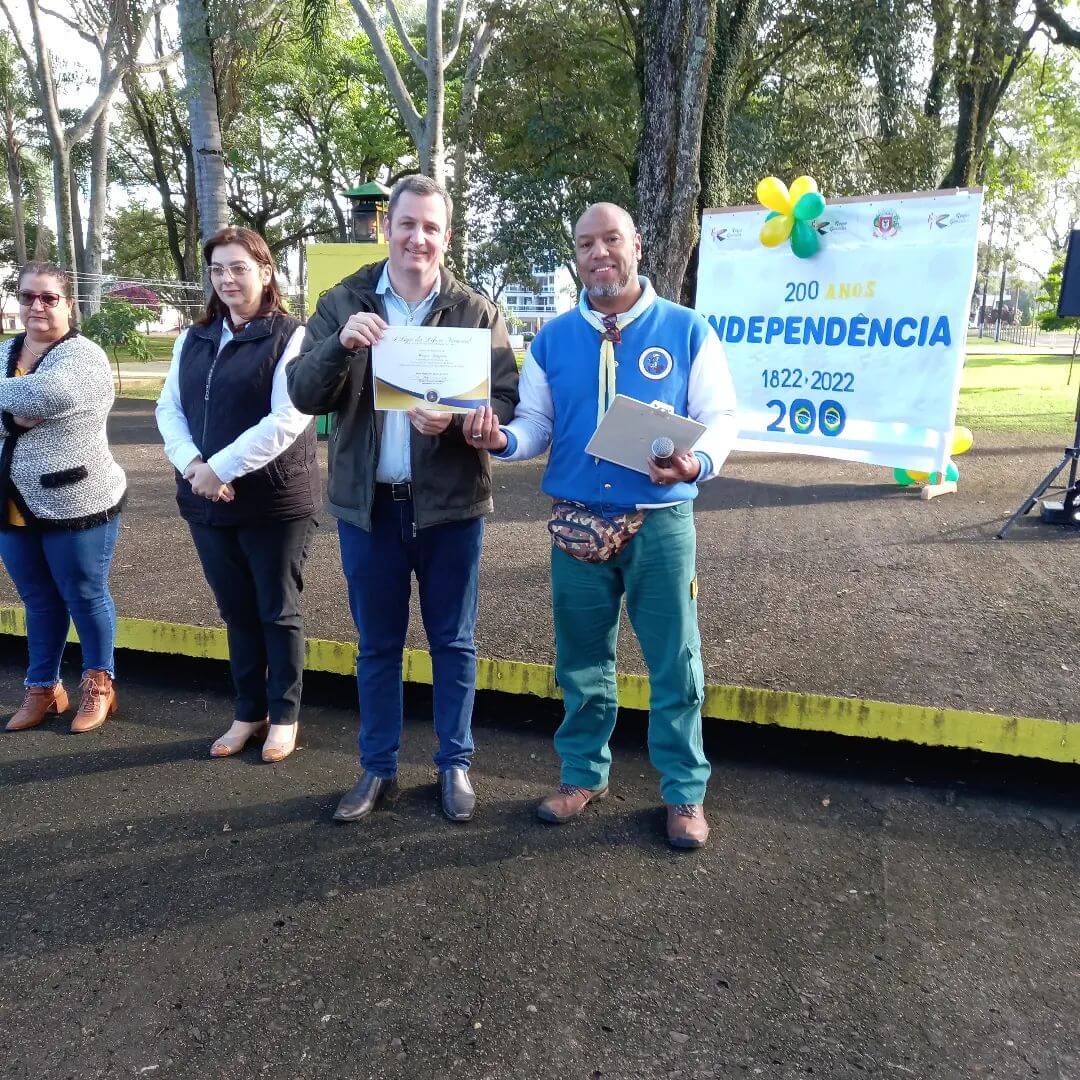CHEGADA DO FOGO SIMBÓLICO EM ROQUE GONZALES