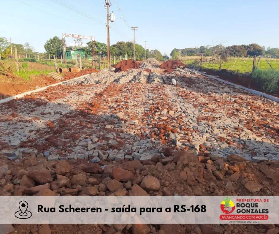  OBRAS DE PAVIMENTAÇÃO EM ANDAMENTO