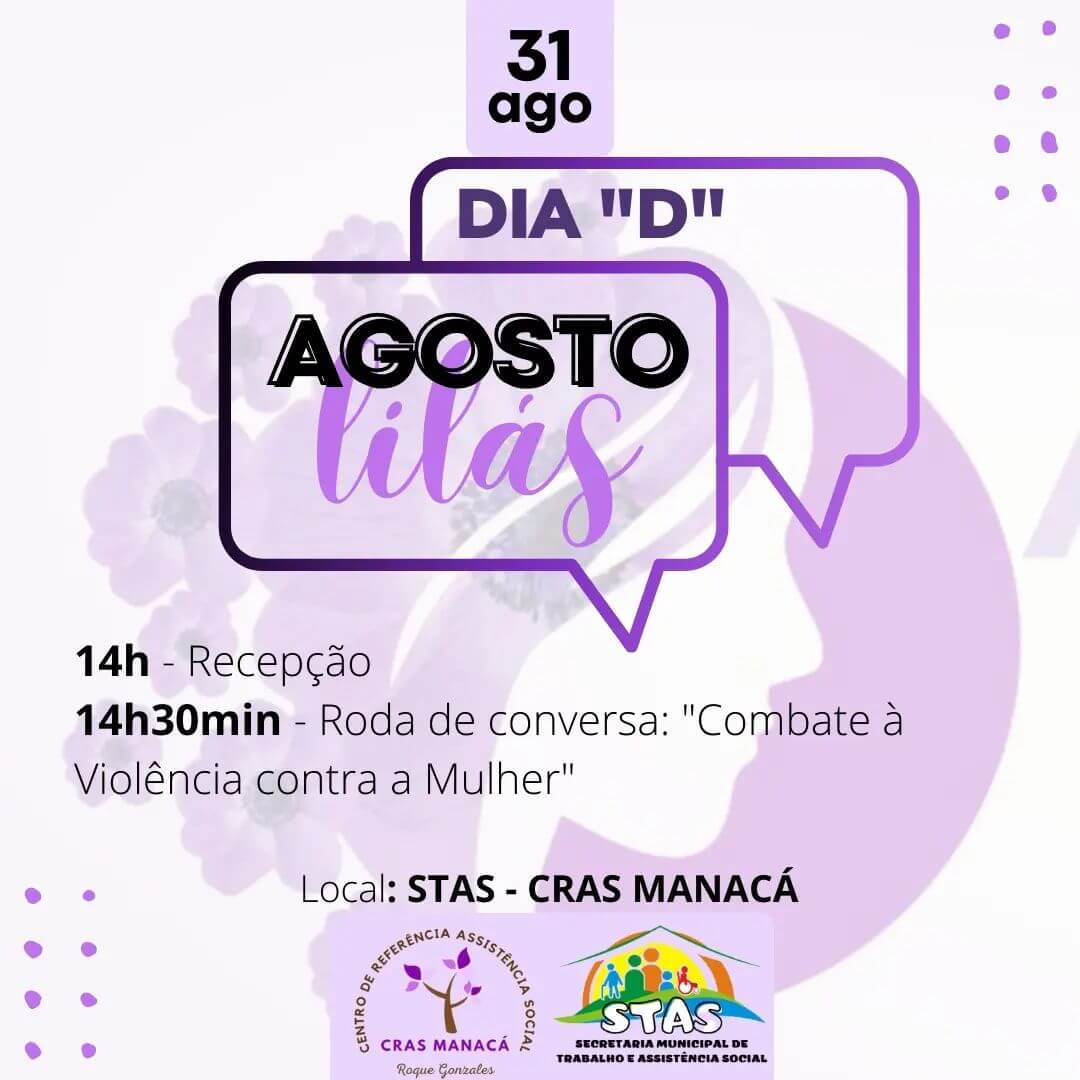 DIA "D" - AGOSTO LILÁS