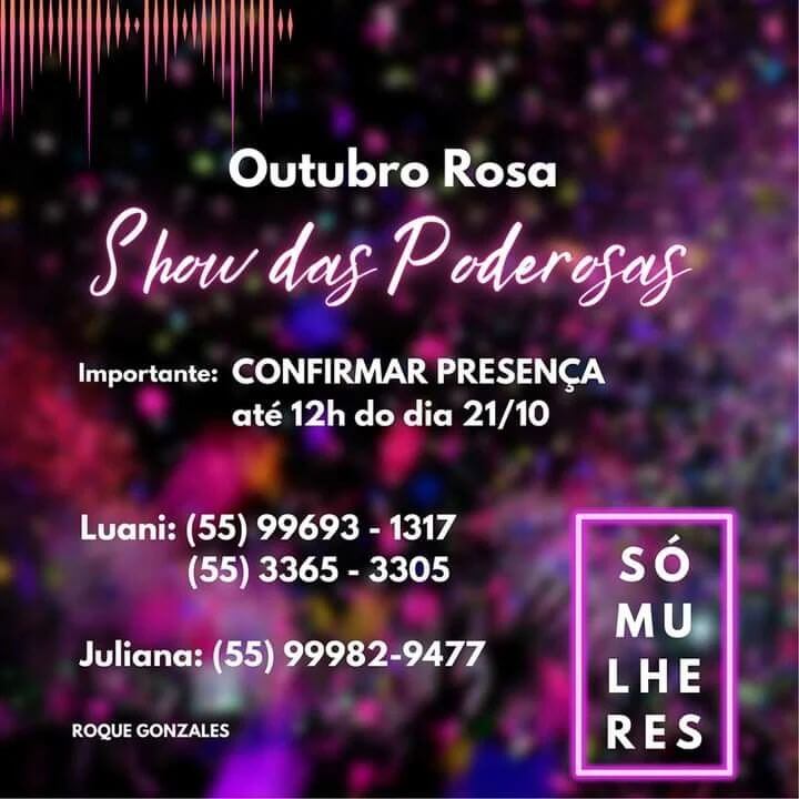 OUTUBRO ROSA: DECLARE SEU AMOR POR VOCÊ!