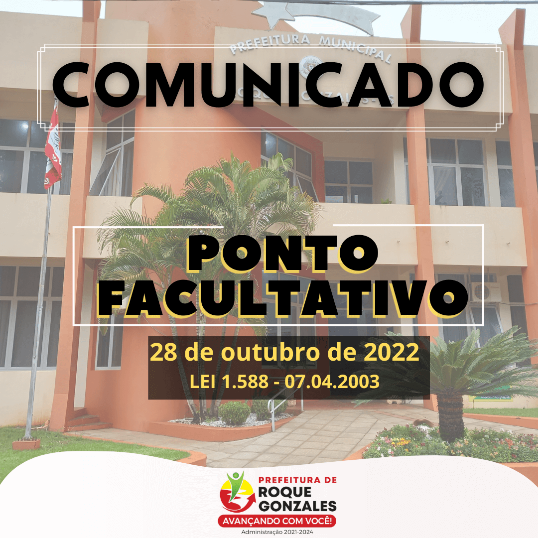 COMUNICADO À COMUNIDADE