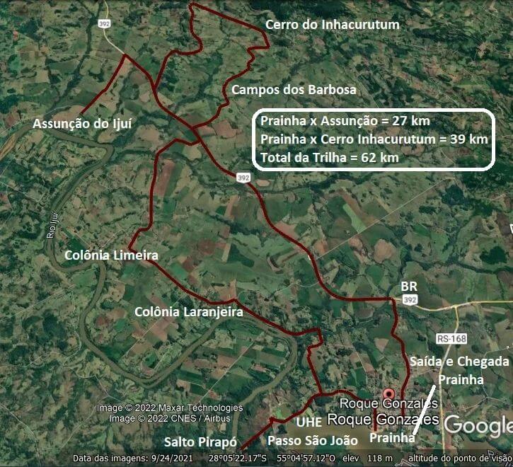 VEM AI A 2° EDIÇÃO DA TRILHA DA INTEGRAÇÃO GUARANI-JESUITICA DE BIKE