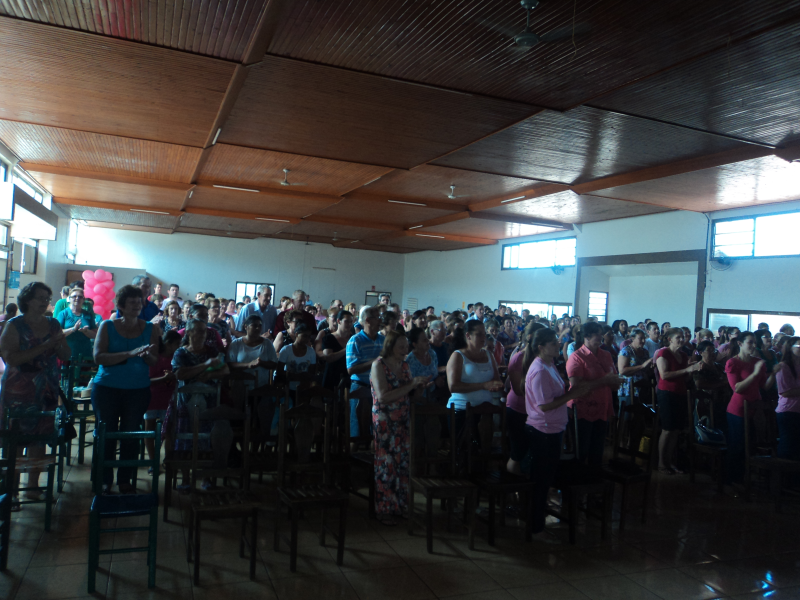 PALESTRA COM "IMAMA" DE POA EM ROQUE GONZALES.