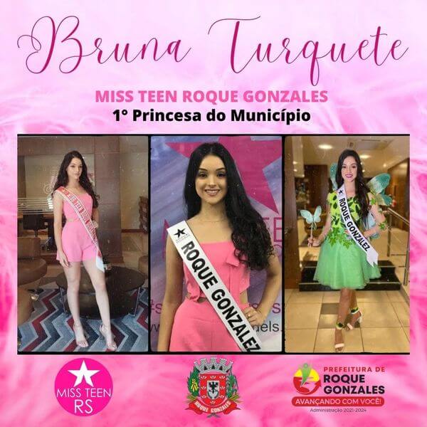 ROQUE GONZALES FOI MUITO BEM REPRESENTADA COM SIMPATIA E BELEZA