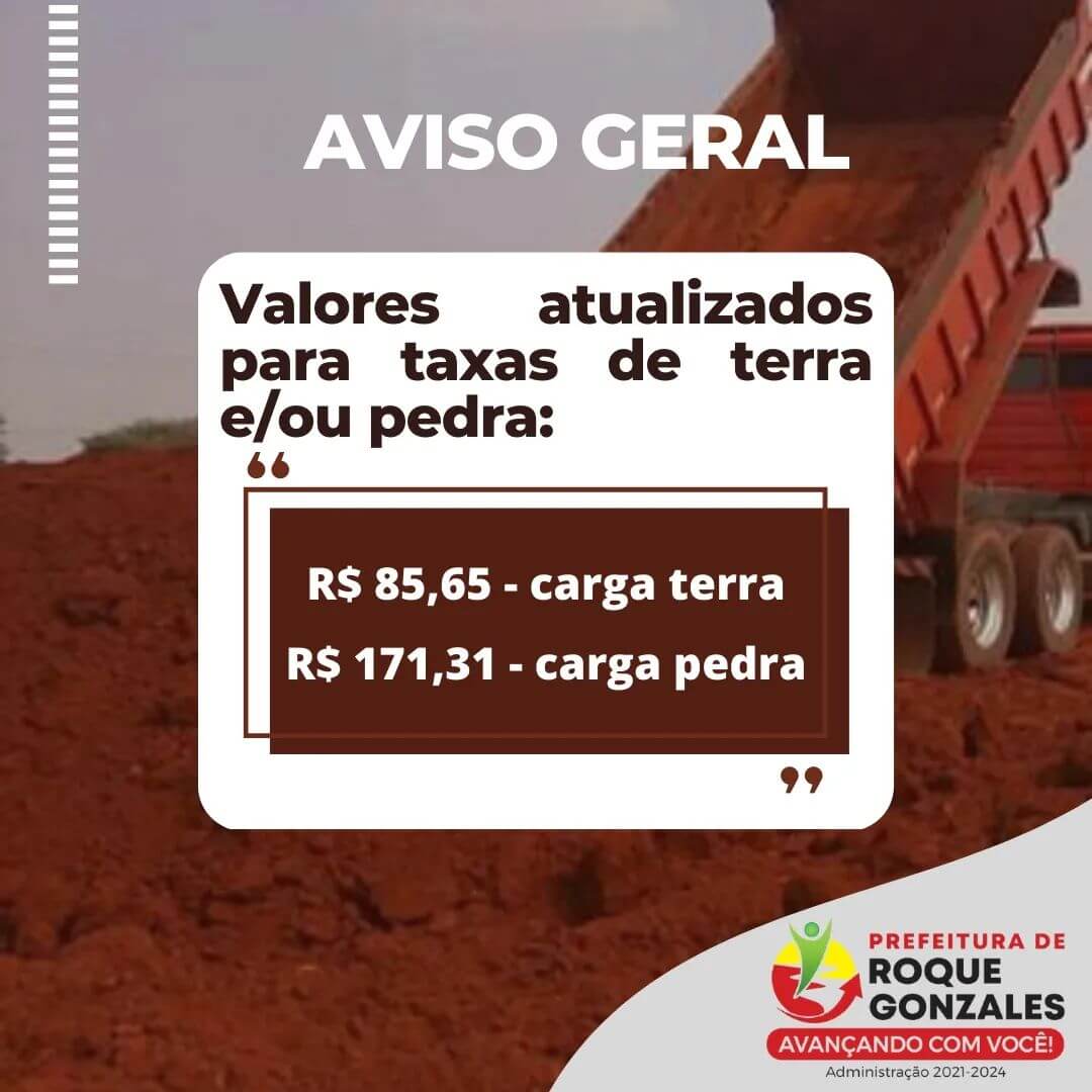  AVISO GERAL