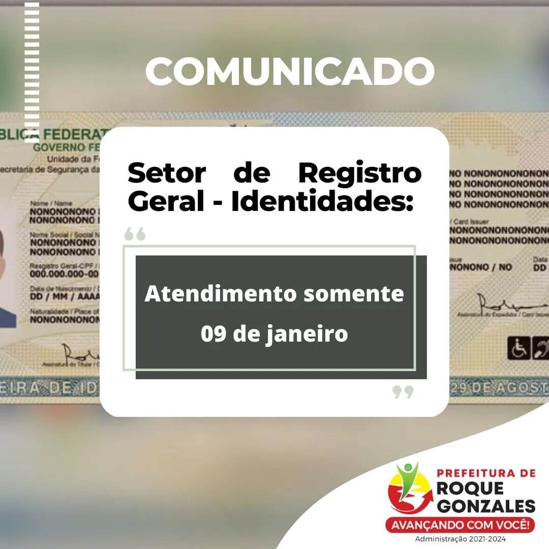 COMUNICADO IMPORTANTE