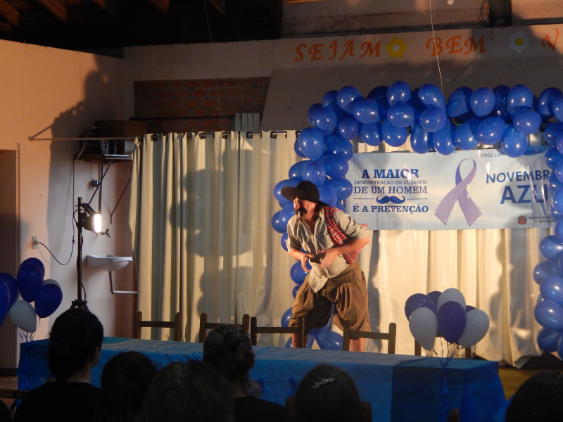 SECRETARIA MUNICIPAL DE SAÚDE PROMOVEU PALESTRA SOBRE NOVEMBRO AZUL