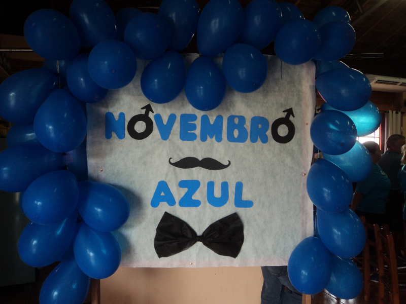 MÊS  AZUL É O MÊS DOS HOMENS