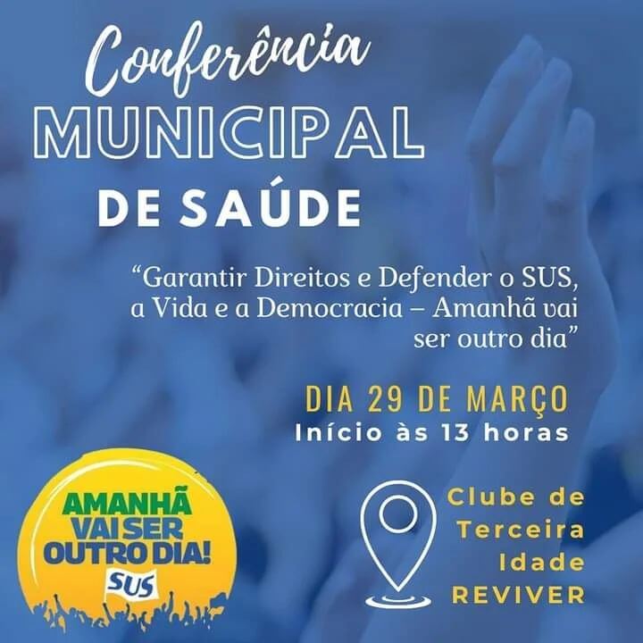 CONFERENCIA MUNICIPAL DA SAÚDE