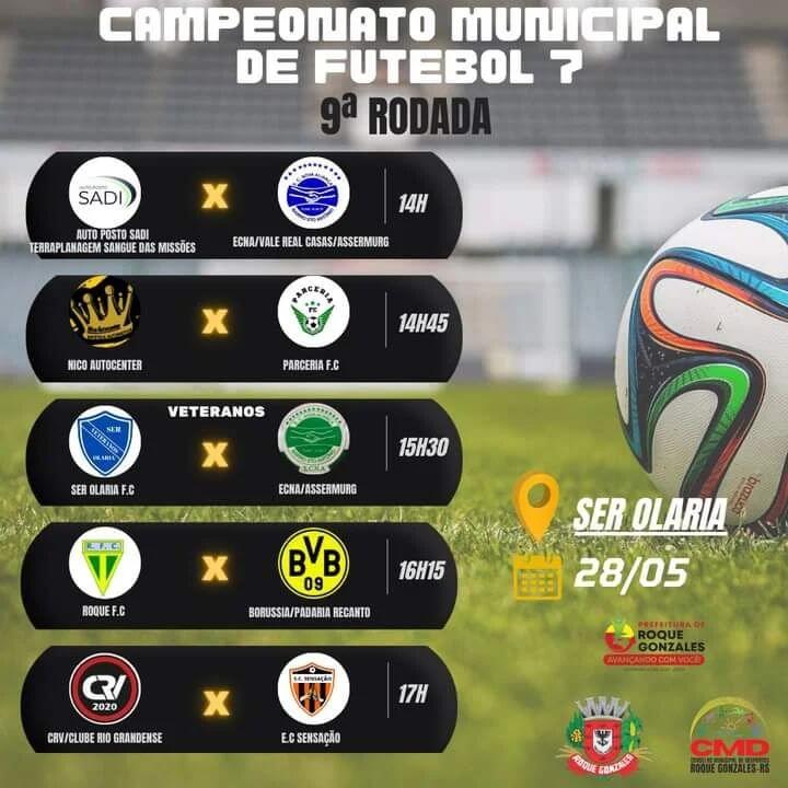 COMPETIÇÕES MUNICIPAIS E REGIONAIS DESTE FINAL DE SEMANA