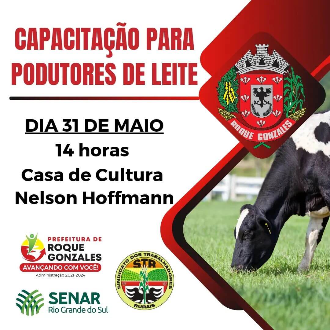 CAPACITAÇÃO PARA OS PRODUTORES DE LEITE