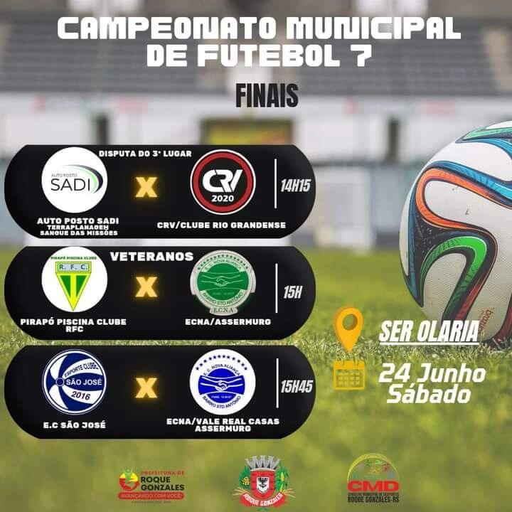 GRANDE DECISÃO DO CAMPEONATO MUNICIPAL DE FUTEBOL SETE 2023