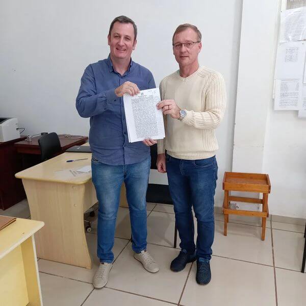 DOAÇÃO DE ÁREA DA ABERTURA DO PROLONGAMENTO DA RUA PADRE RIEGER