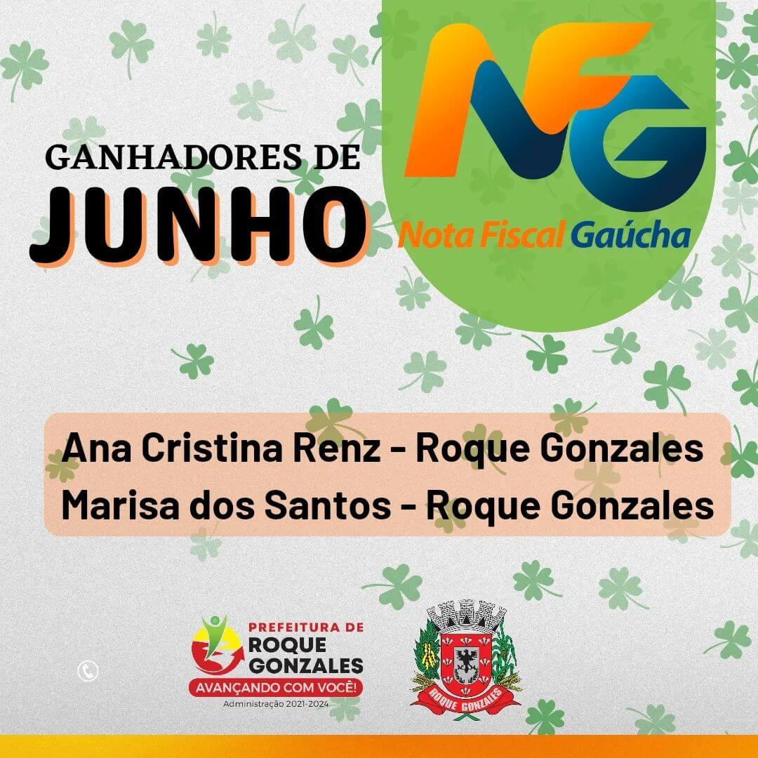 GANHADORES DA NFG DE ROQUE GONZALES