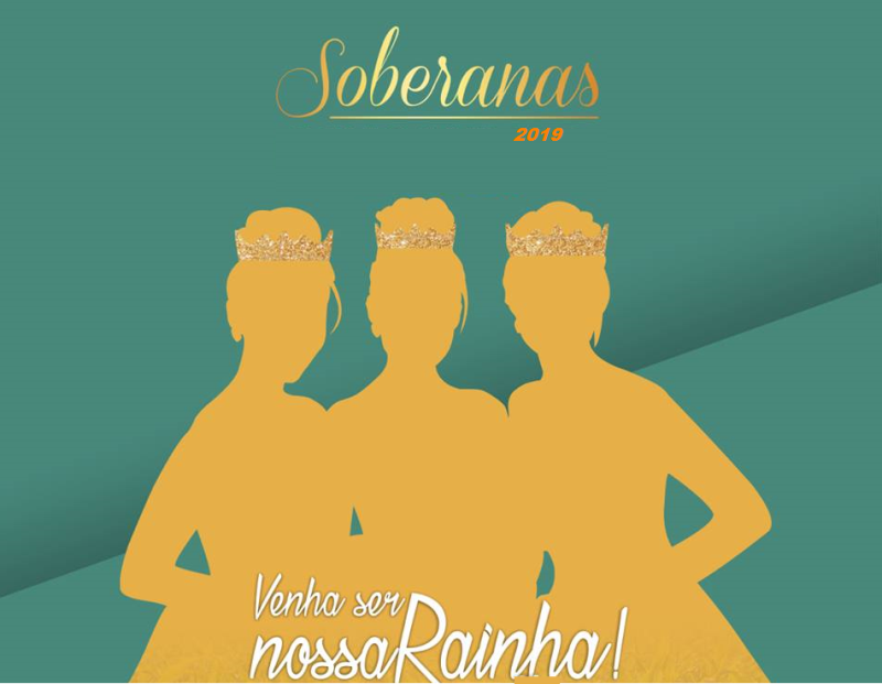 LANÇAMENTO DO CONCURSO PARA ESCOLHA DAS SOBERANAS 2019