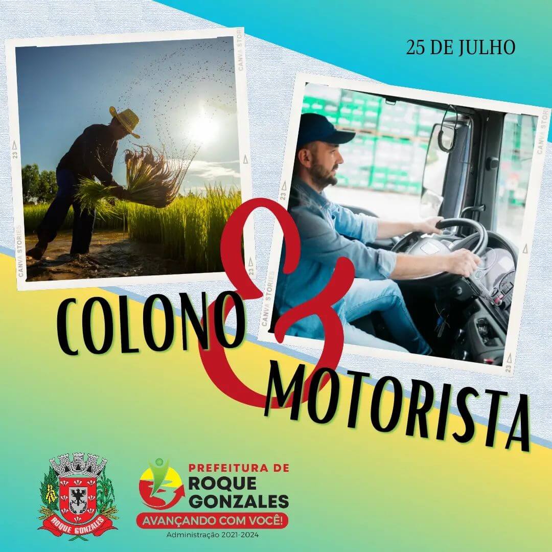 HOMENAGEM AOS COLONOS E MOTORISTAS
