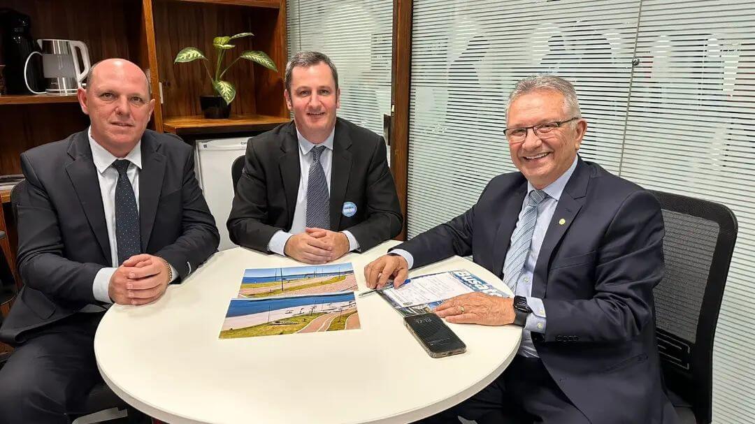 EXECUTIVO MUNICIPAL VIAJA À CAPITAL DO BRASIL