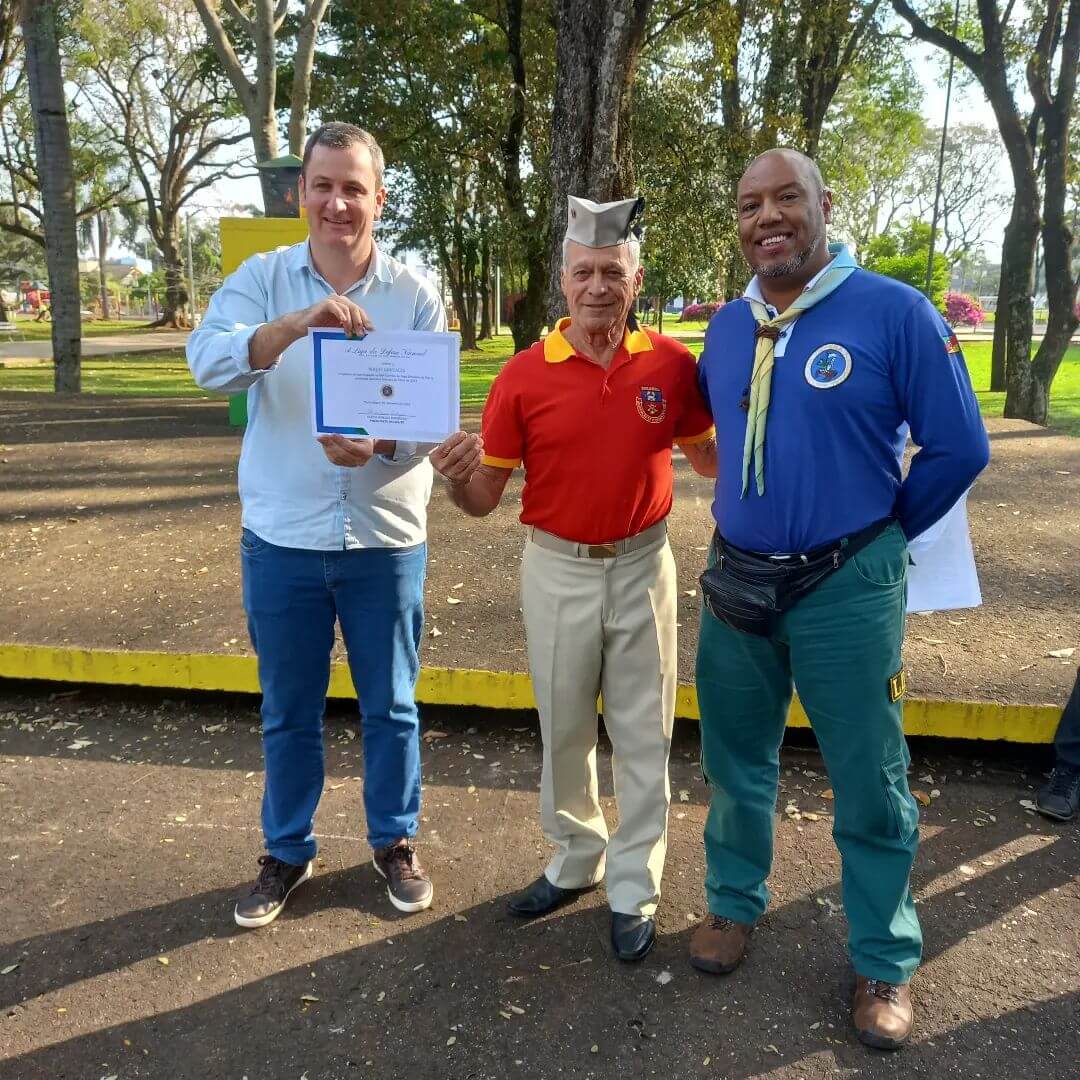 RECEPÇÃO DO FOGO SIMBÓLICO DA PÁTRIA