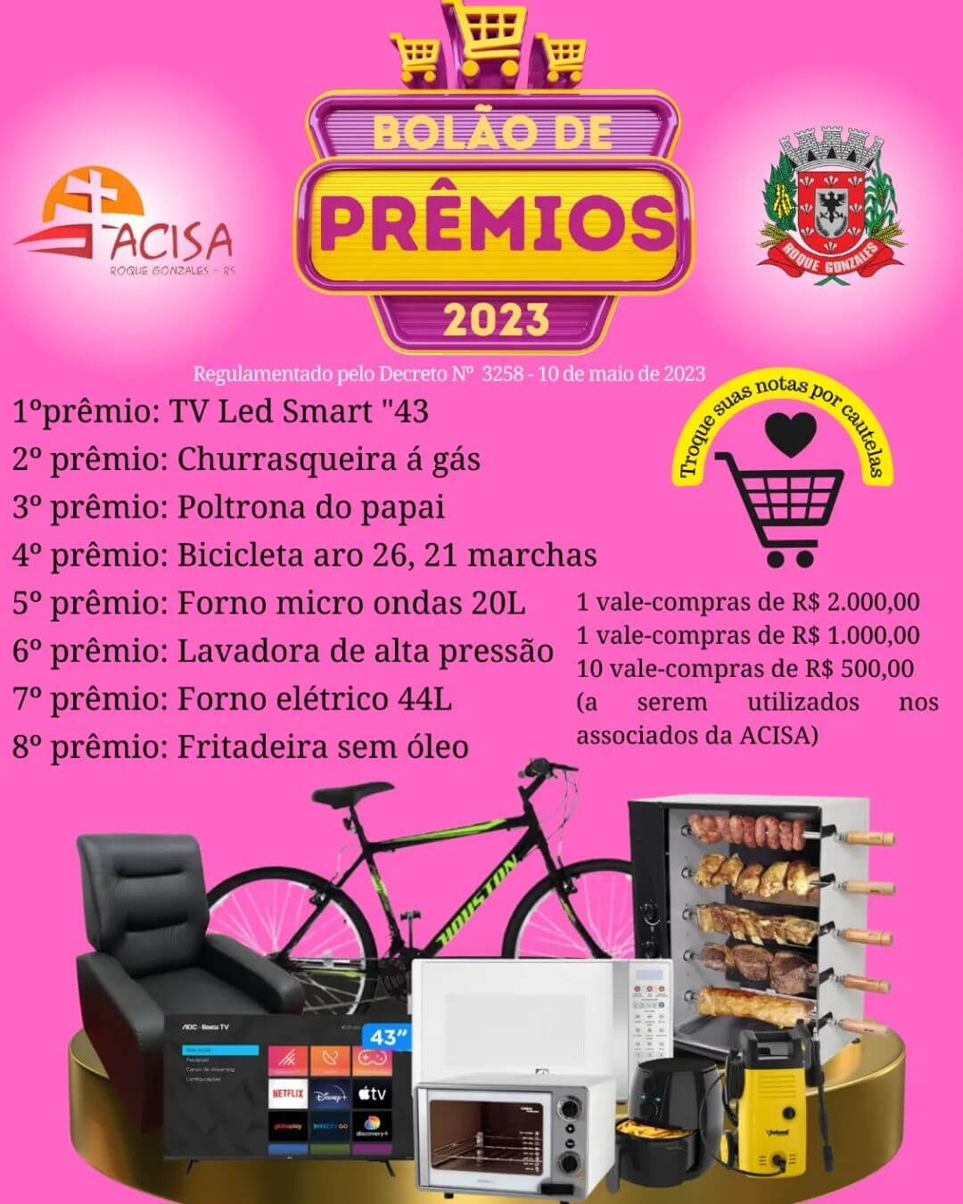 BOLÃO DE PRÊMIOS 2023