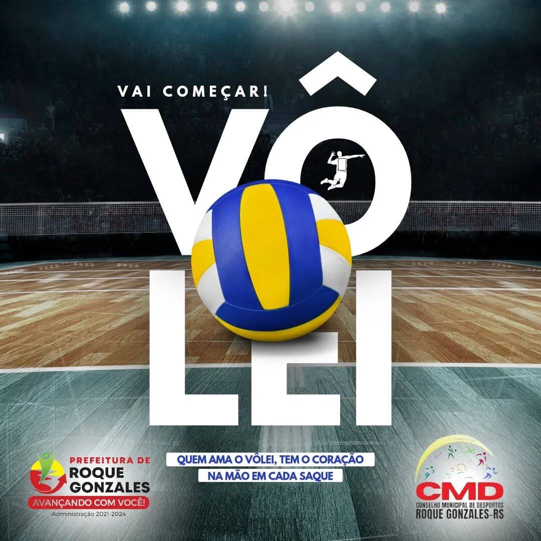 VAI COMEÇAR O CAMPEONATO MUNICIPAL DE VÔLEI