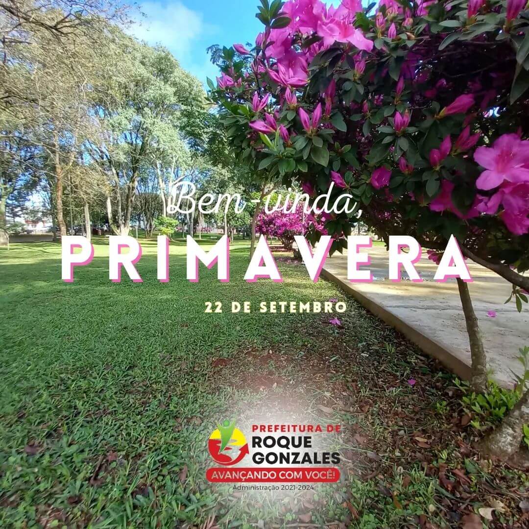 23 de SETEMBRO - A PRIMAVERA CHEGOU!