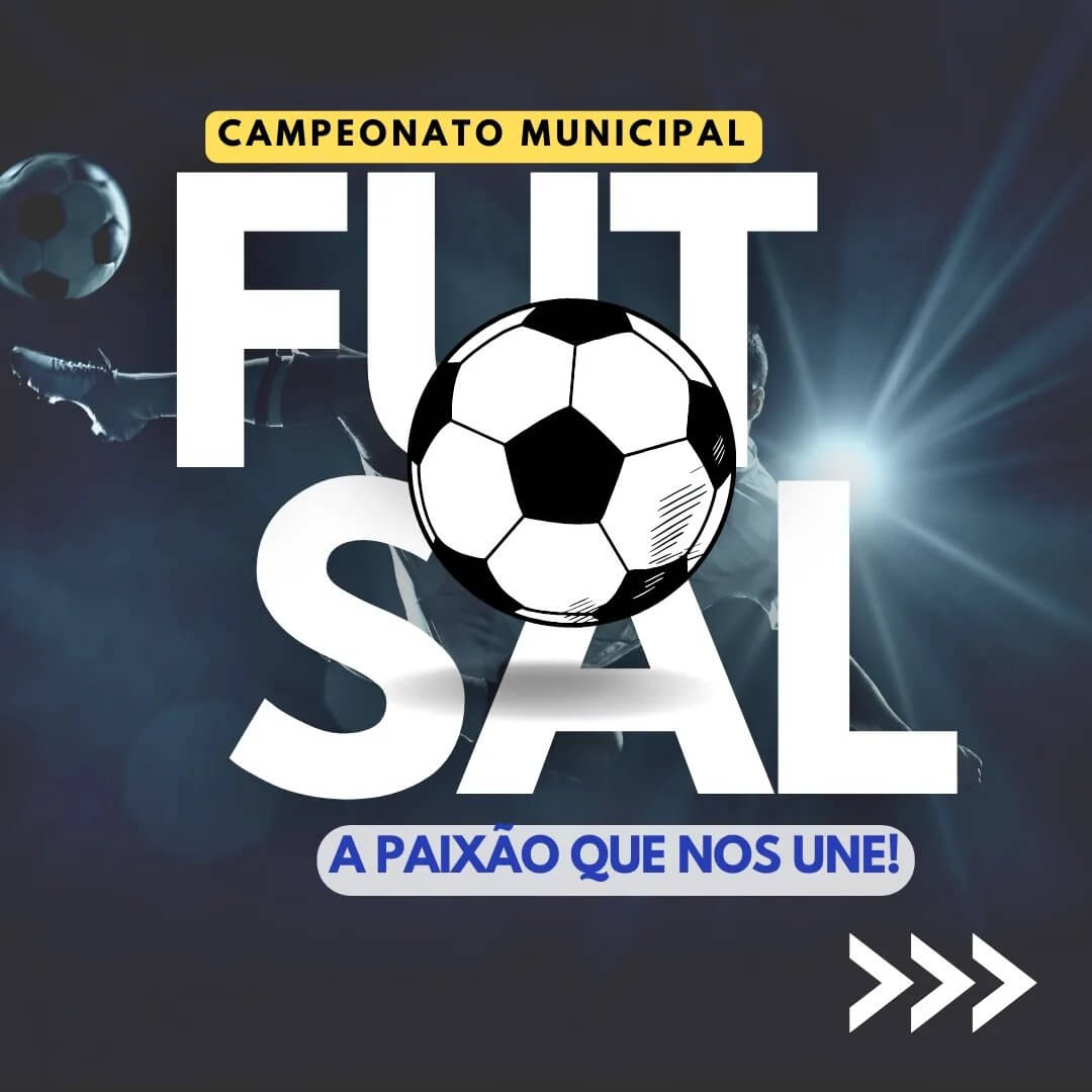 RODADA DO CAMPEONATO MUNICIPAL DE FUTSAL