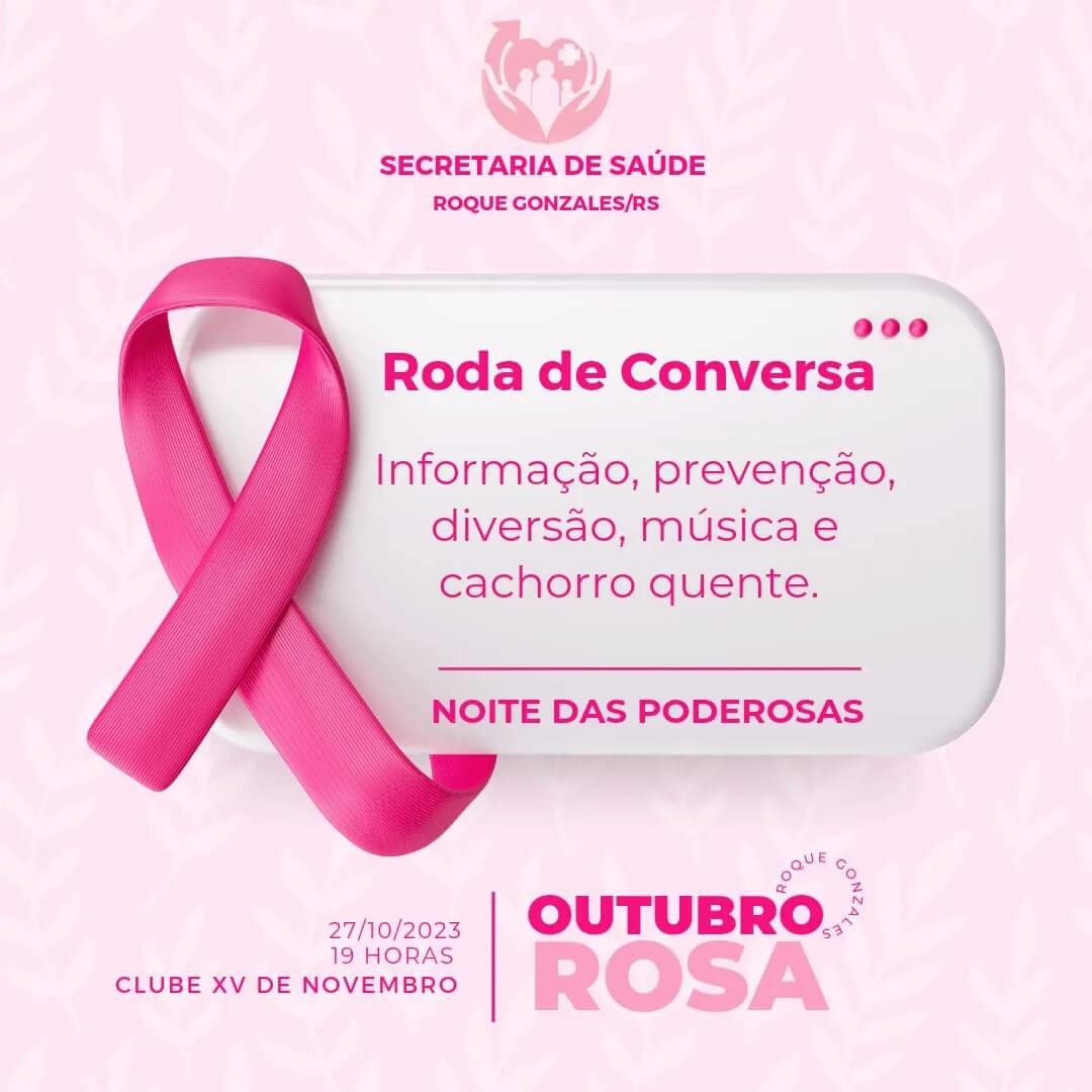 OUTUBRO ROSA - NOITE DAS PODEROSAS