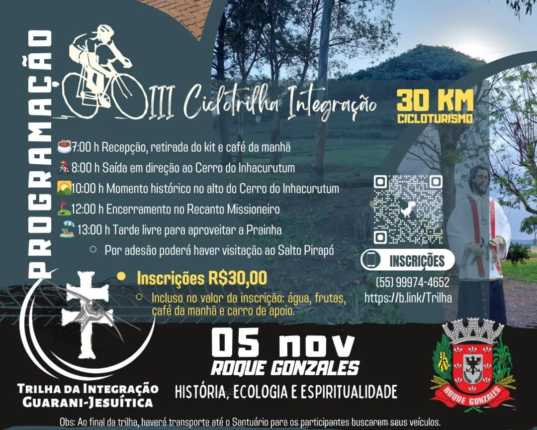 III CICLOTRILHA DA INTEGRAÇÃO GUARANI-JESUITICA