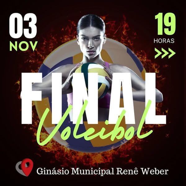 FINAL DO MUNICIPAL DE VÔLEI ACONTECE NESTA SEXTA-FEIRA