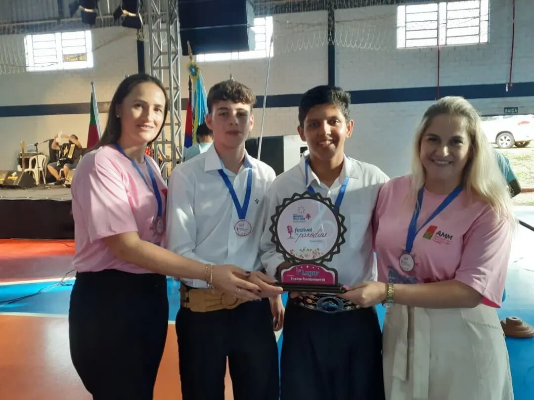 ROQUE GONZALES FOI DESTAQUE NO FESTIVAL DE PARODIAS DO PROJETO MISSÕES PELA VIDA