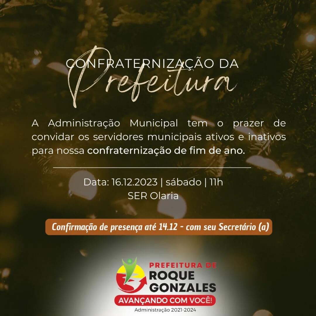 CONFRATERNIZAÇÃO DA PREFEITURA