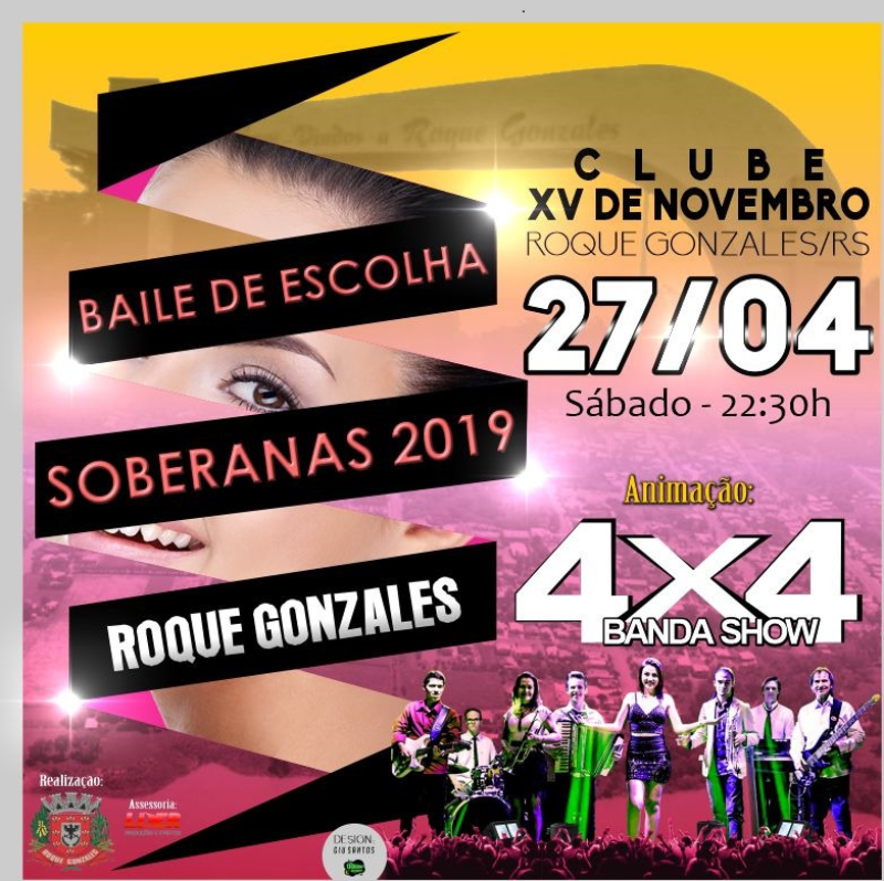 BAILE DE ESCOLHA DAS SOBERANAS DE ROQUE GONZALES