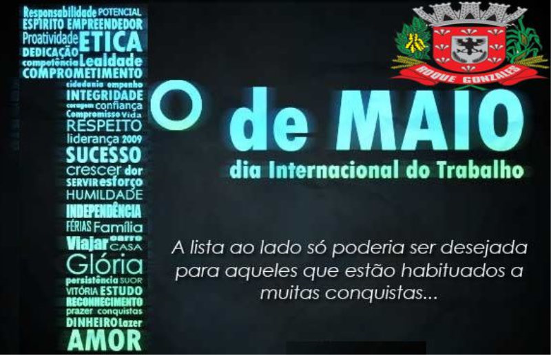 HOMENAGEM AO DIA DO TRABALHADOR 