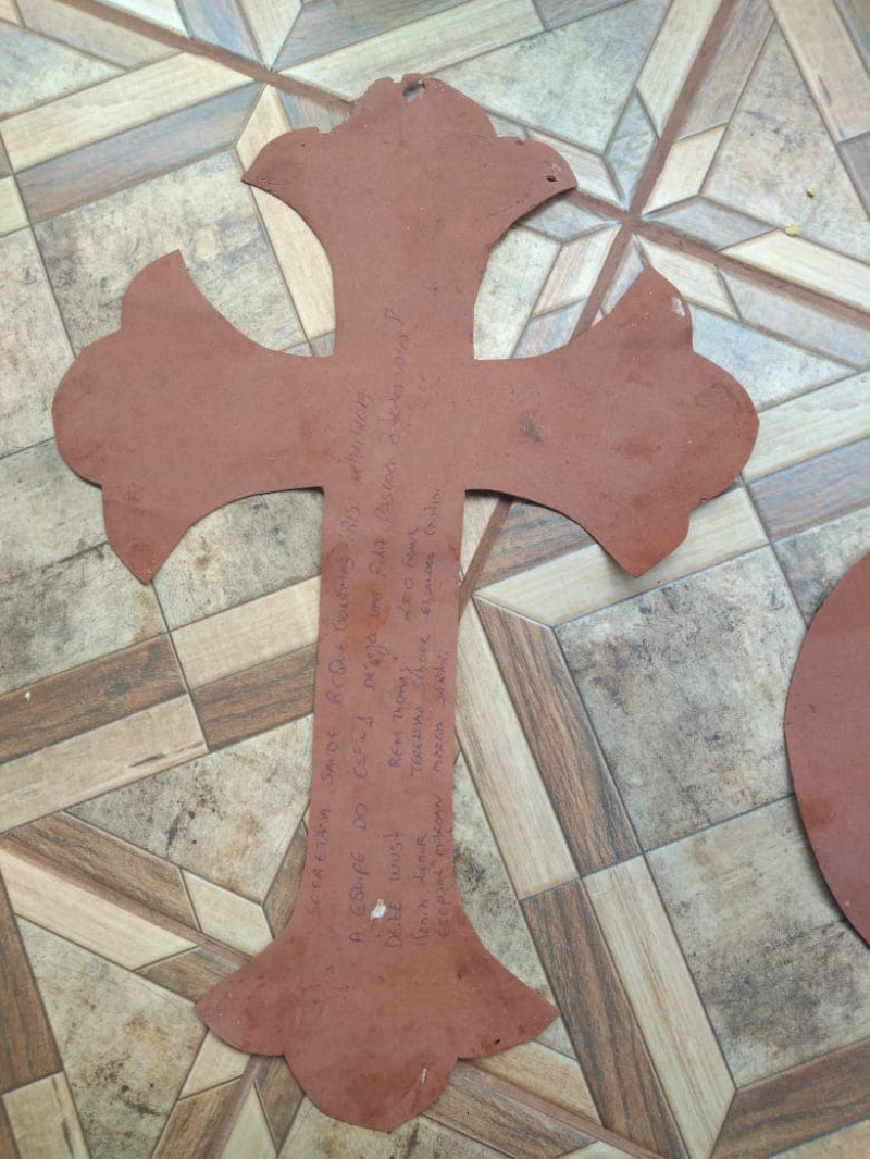 ENCONTRADO TERÇO SOLTO PELA SECRETARIA MUNICIPAL DE SAÚDE E ASSISTÊNCIA SOCIAL